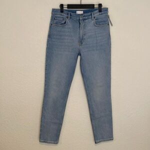 BOYISH Billy High Rise Skinny Jeans Light Wash Size 29